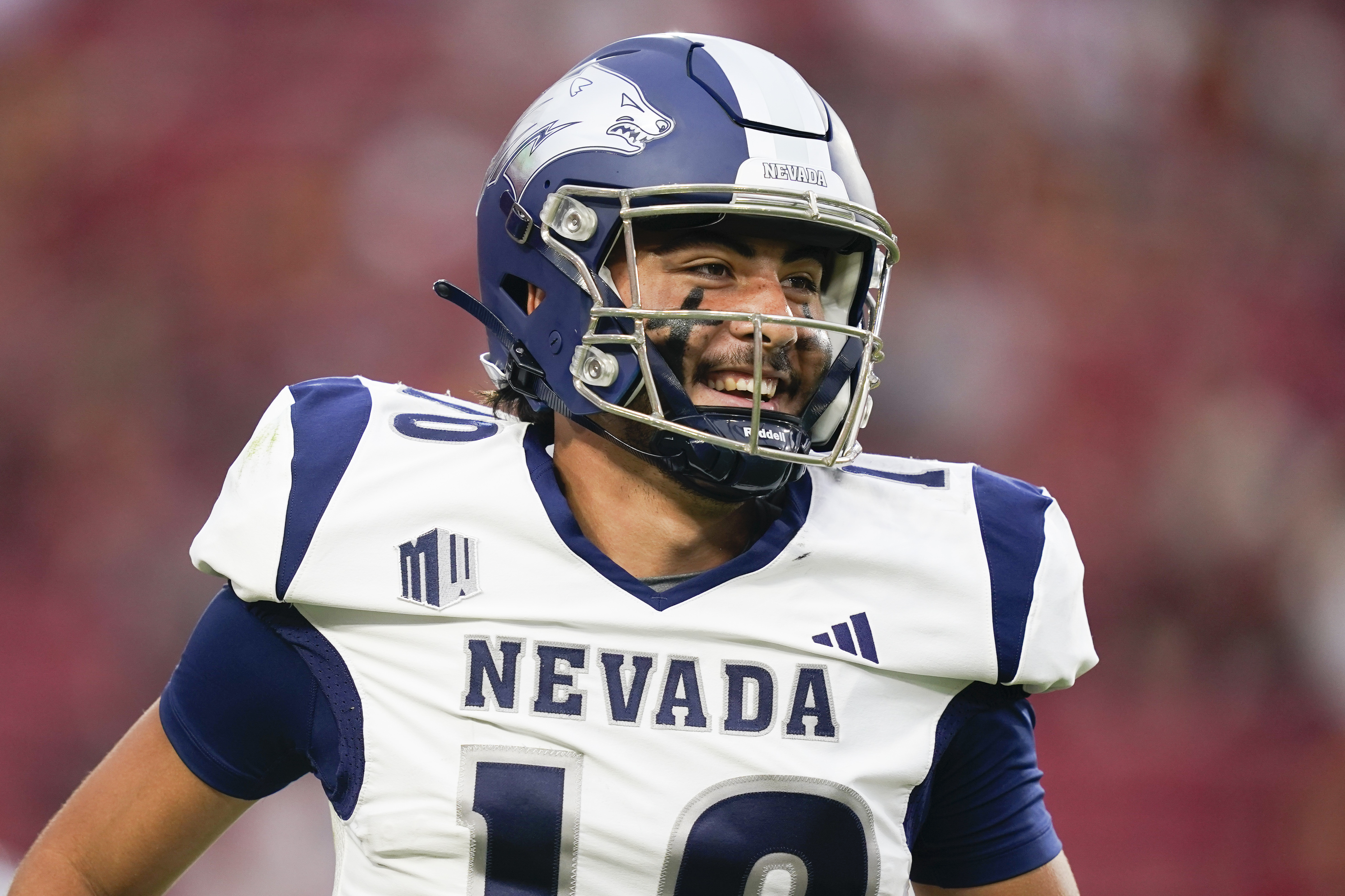 Nevada football unveils three new helmets to kick off Ken Wilson