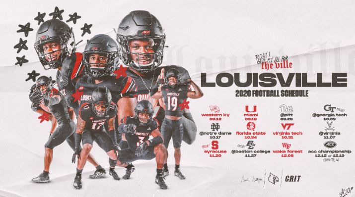 Louisville Cardinals Football Schedule 2022 Uofl Releases 2020 Football Schedule