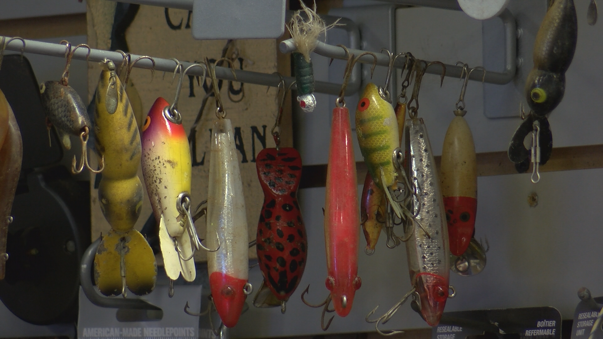 How to Make a Fishing Tackle Wall for Storing Baits 