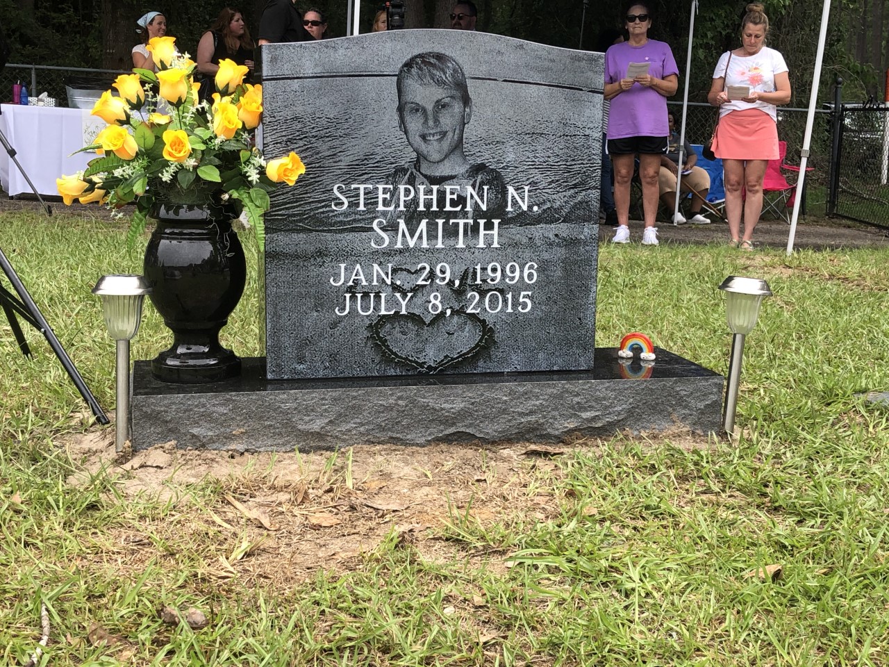 Family of man killed in presumed 2015 hit-and-run unveiled his headstone