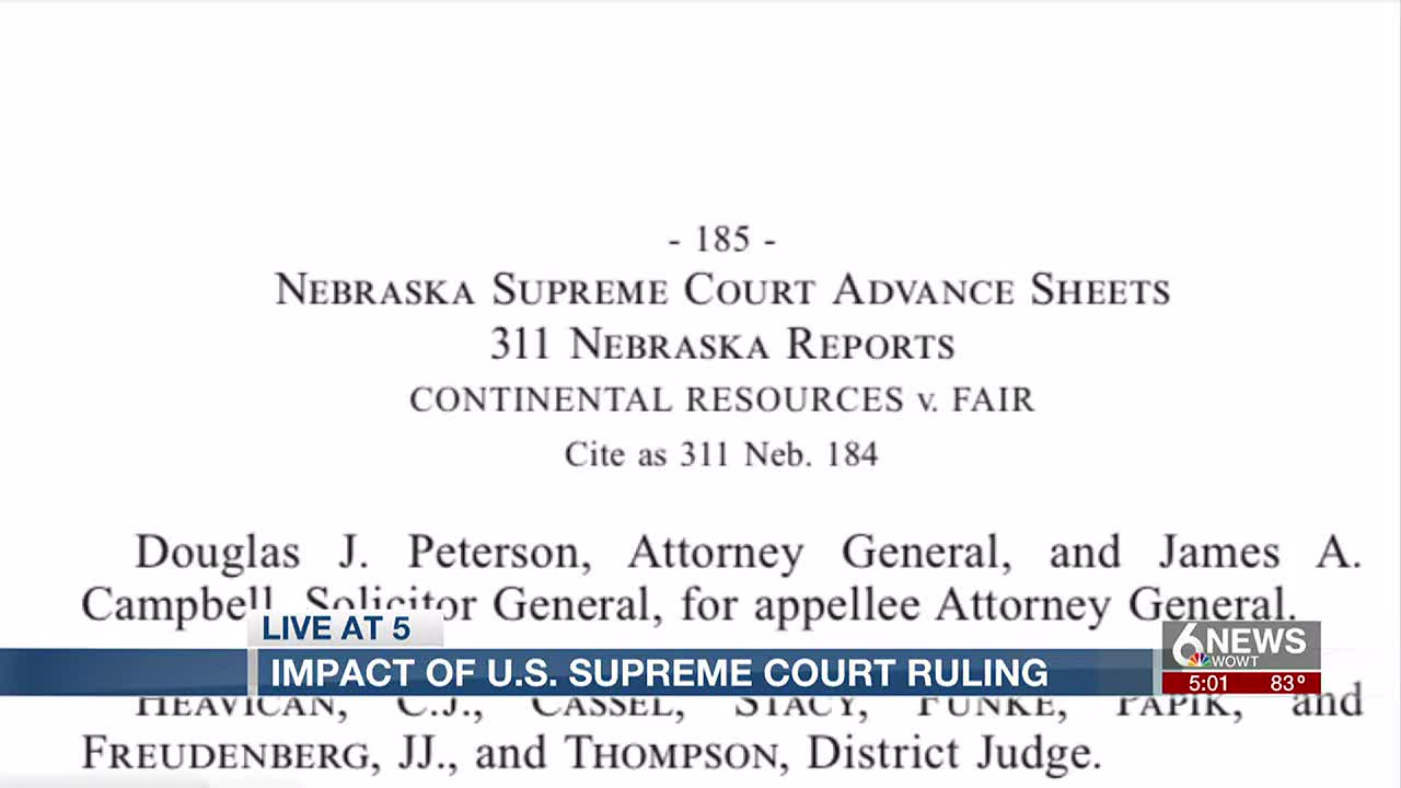 U.S. Supreme Court rules on home equity theft case as Nebraska bill hangs  in balance