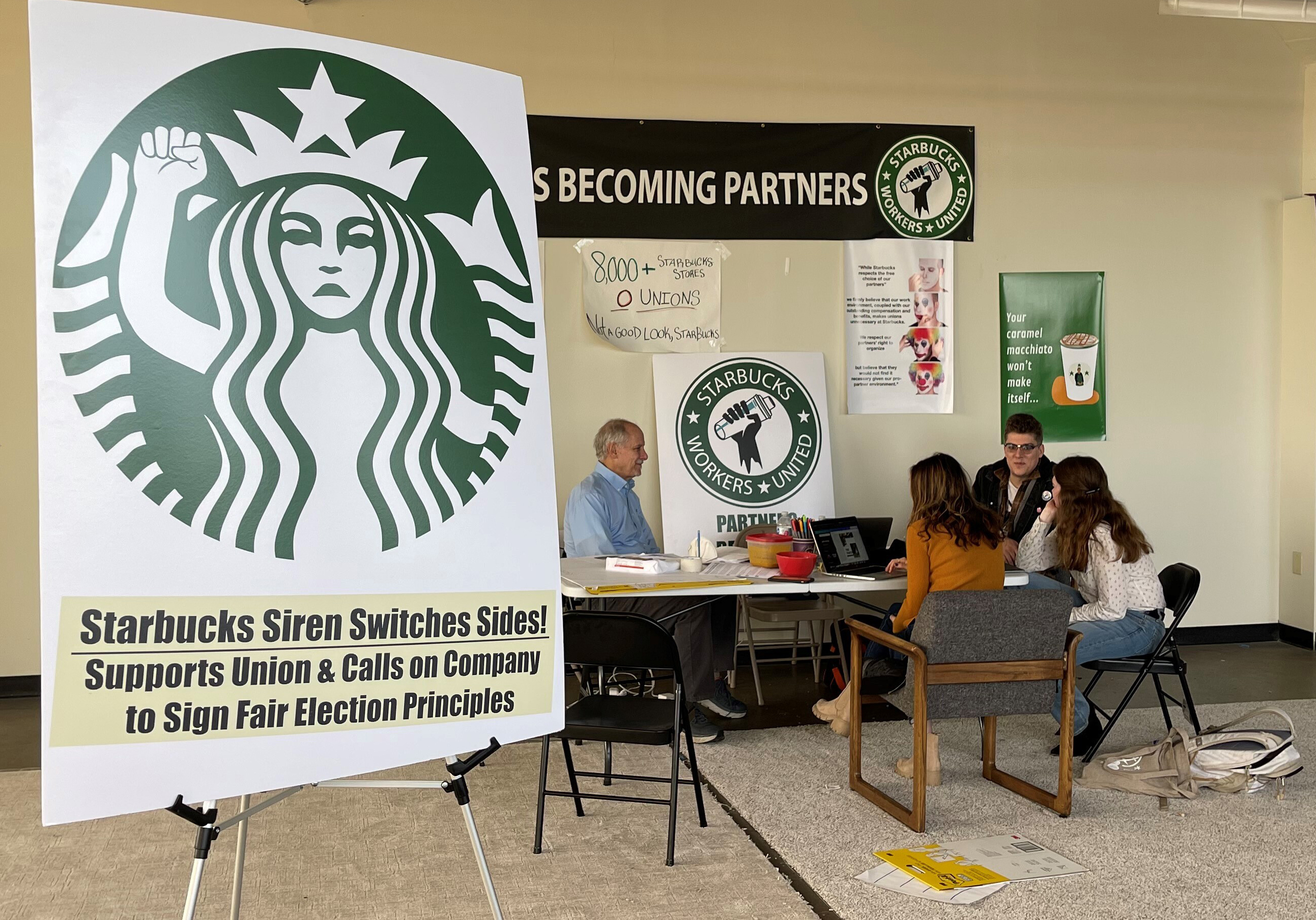 Labor board certifies first union at a US Starbucks store