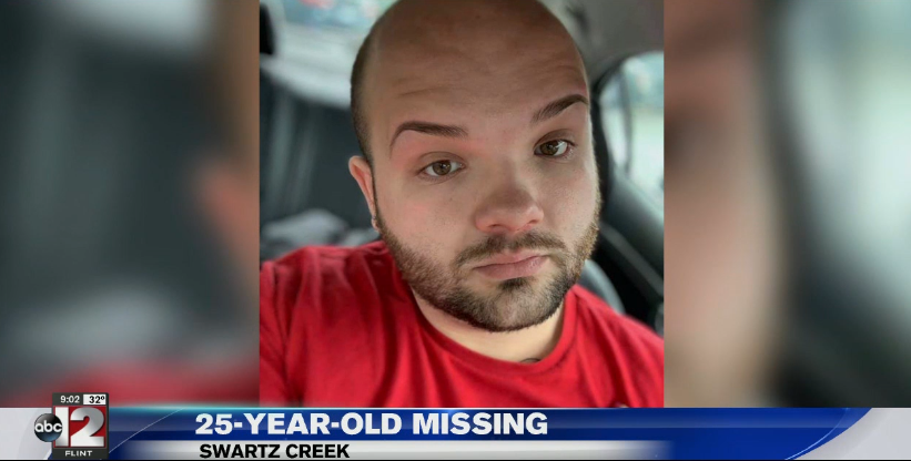 Missing 25 Year Old Swartz Creek Man Found Dead One Person In Custody