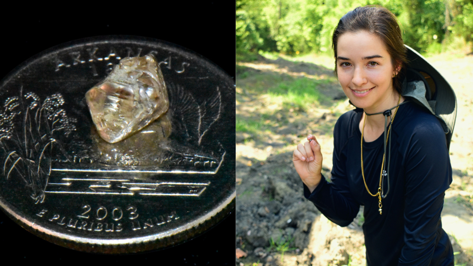 NYC woman finds 2.3-carat diamond at Arkansas state park to use for engagement ring