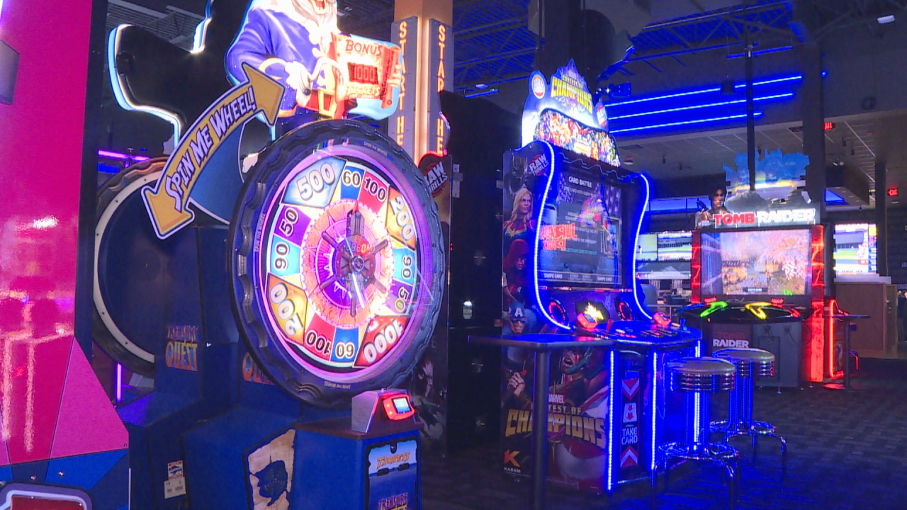Almost ready! Peek inside the new Dave & Buster's - SiouxFalls