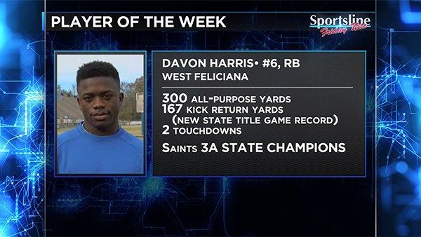 Davon harris deals west feliciana