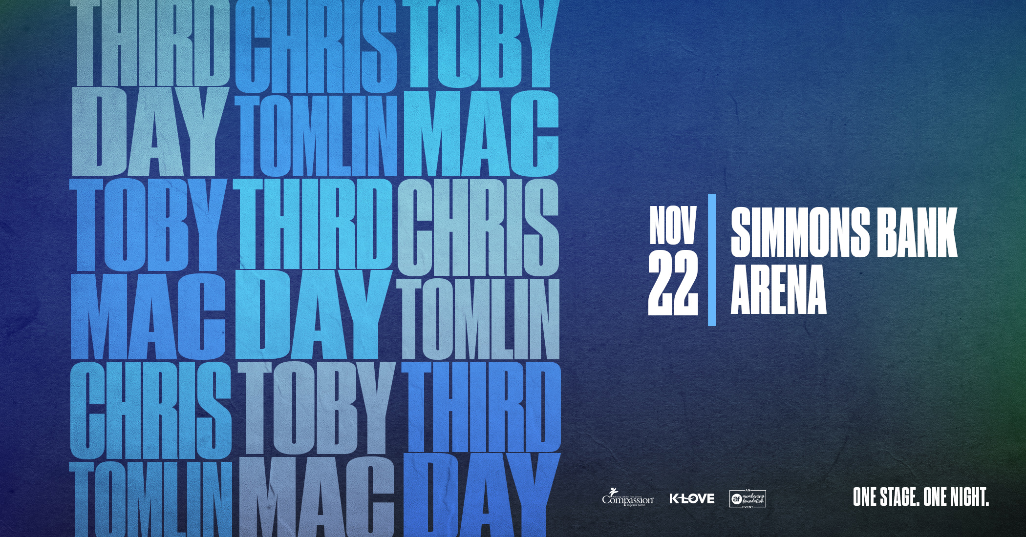 TobyMac, Chris Tomlin, Third Day to perform in Arkansas