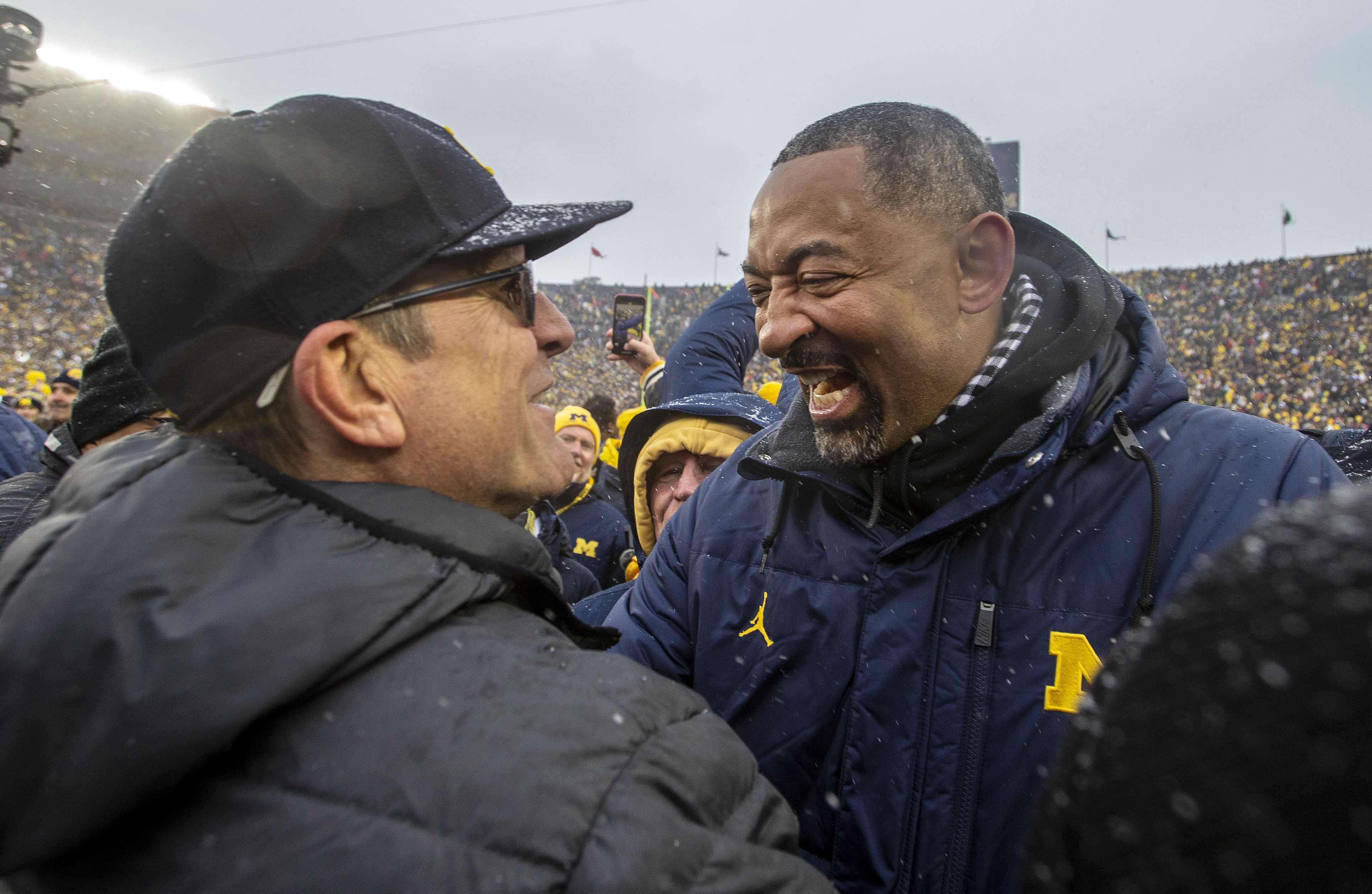 Michigan beats Ohio State 42-27, ends 8-game skid in rivalry