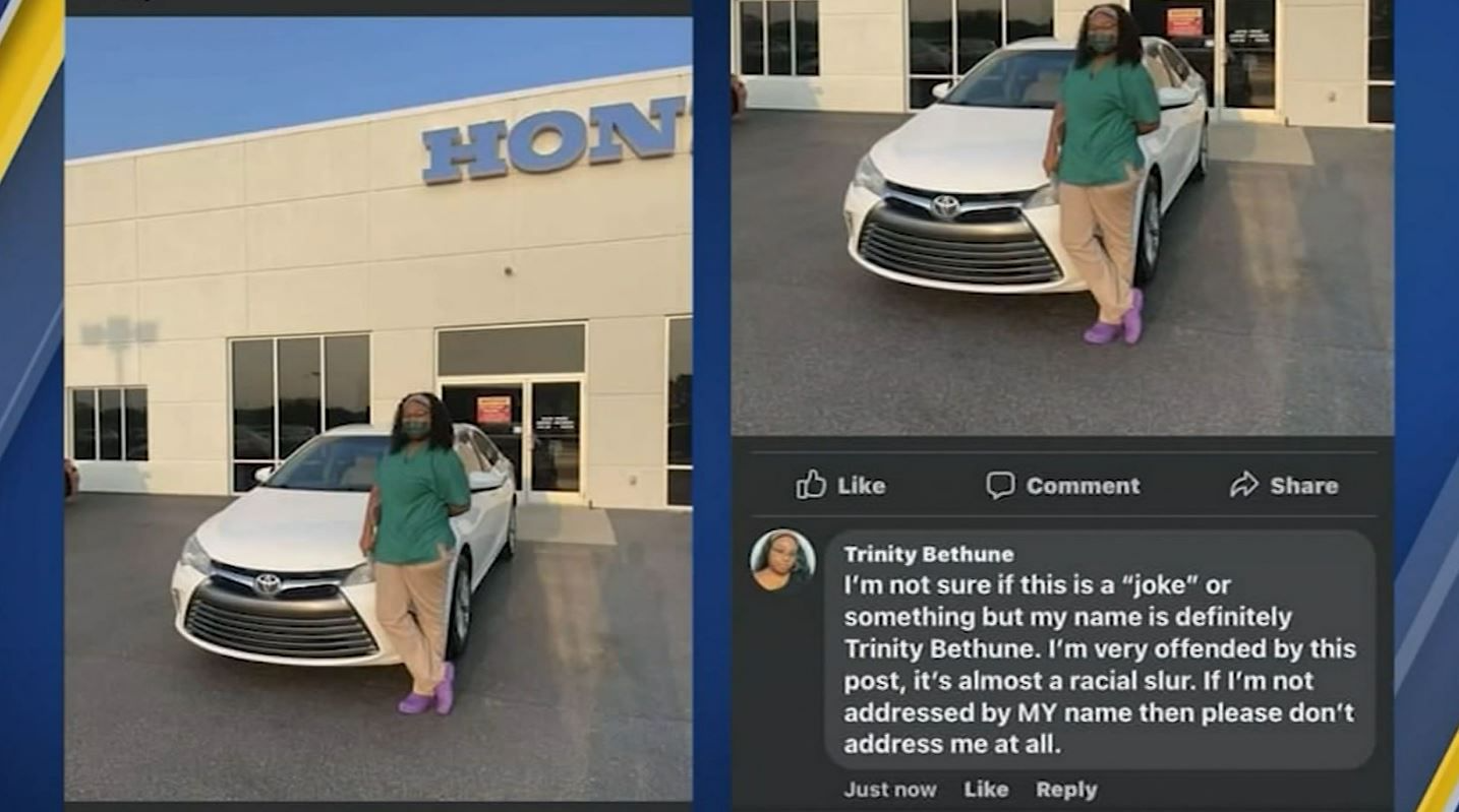 Woman calls car dealerships Facebook post racist; worker fired