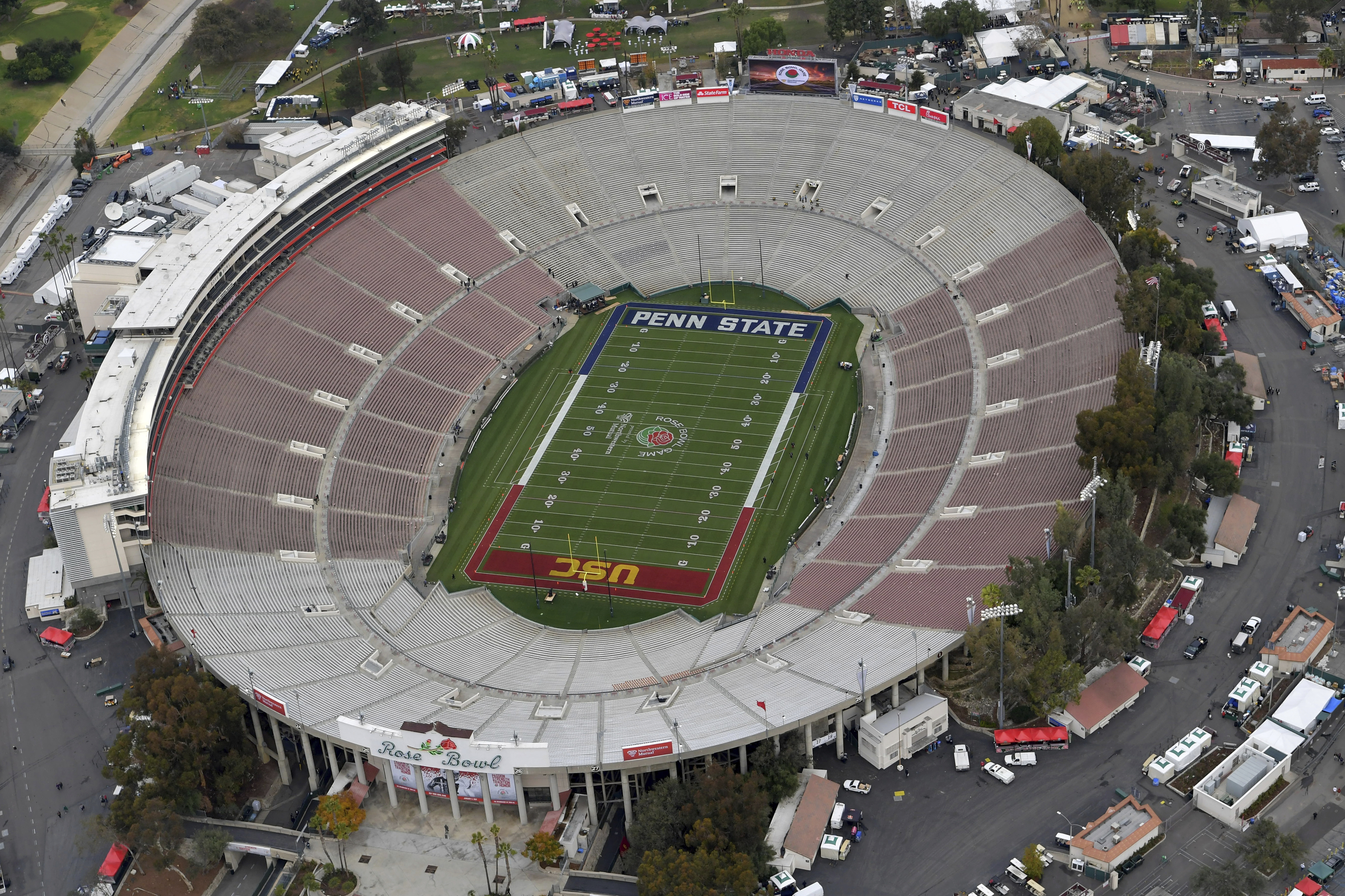 CFP semifinal moved from Rose Bowl to AT&T Stadium in Texas