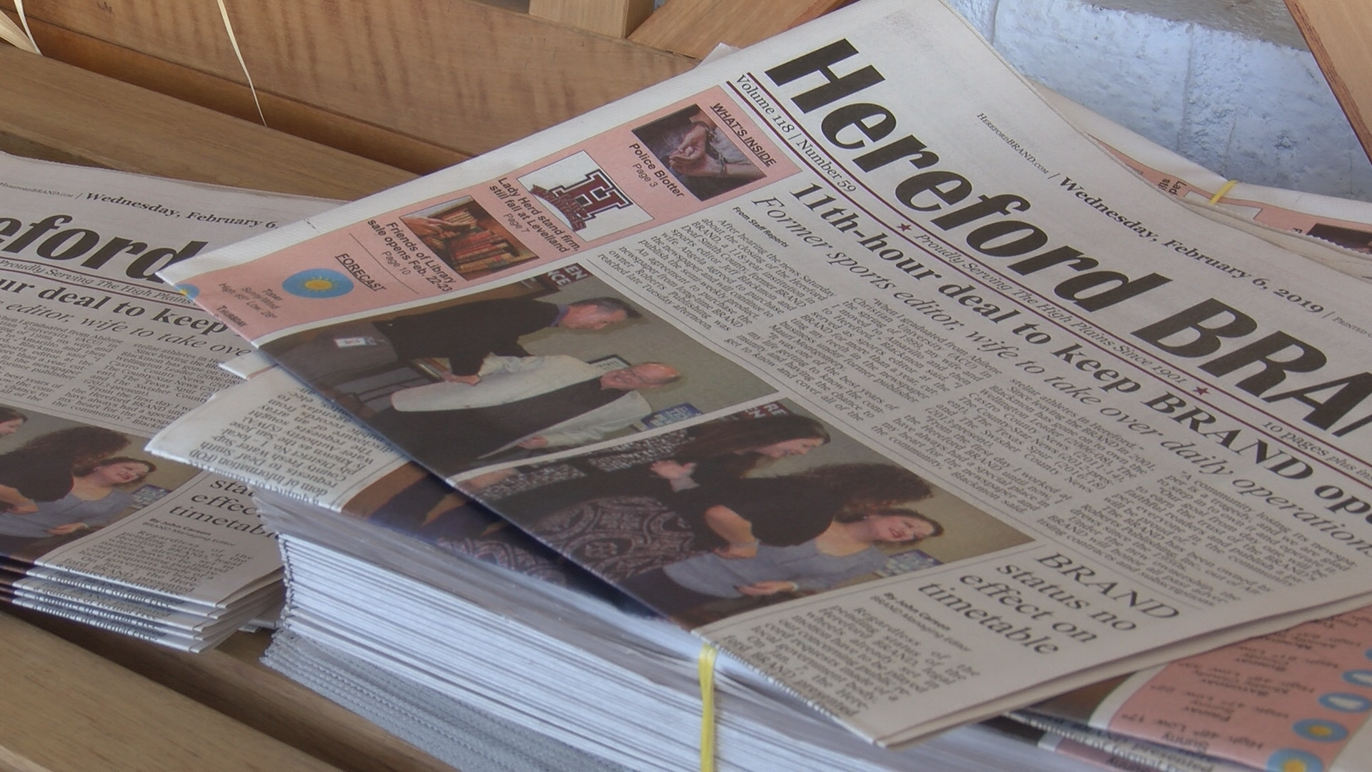 Hereford Newspaper Gets Second Chance After Former Employee Purchases The Publication
