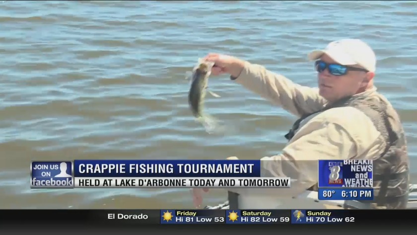 Crappie Fishing Tournament Held At Lake D Arbonne