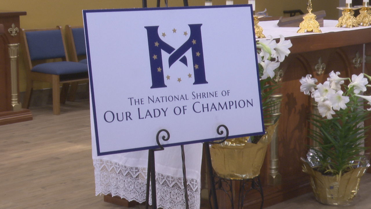 Holy shrine in Champion changes name