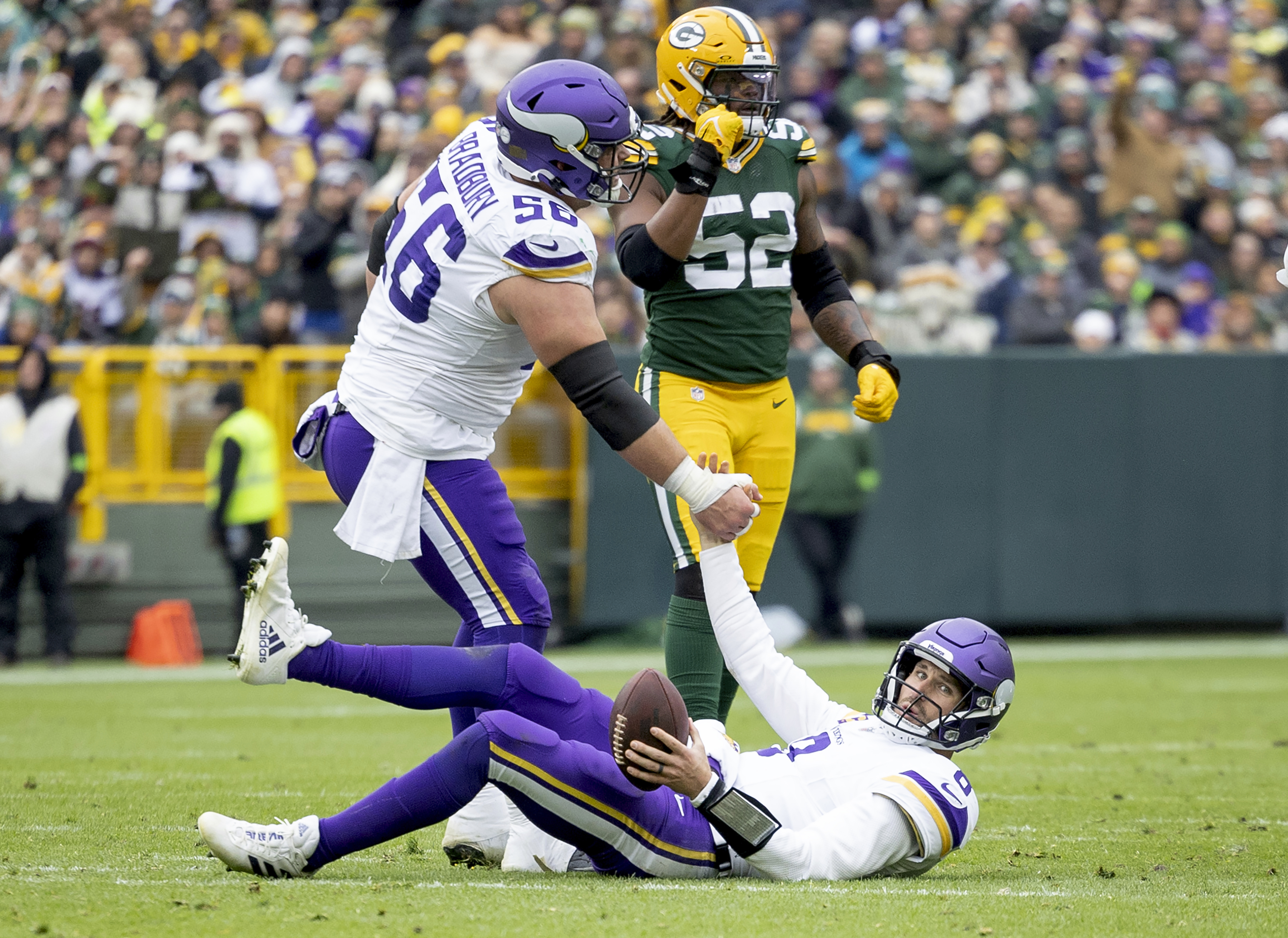 Justin Jefferson could play for the Vikings this week after a chest injury  from a hard hit