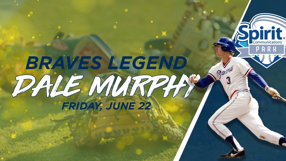 Braves legend Dale Murphy to host meet and greet at Spirit