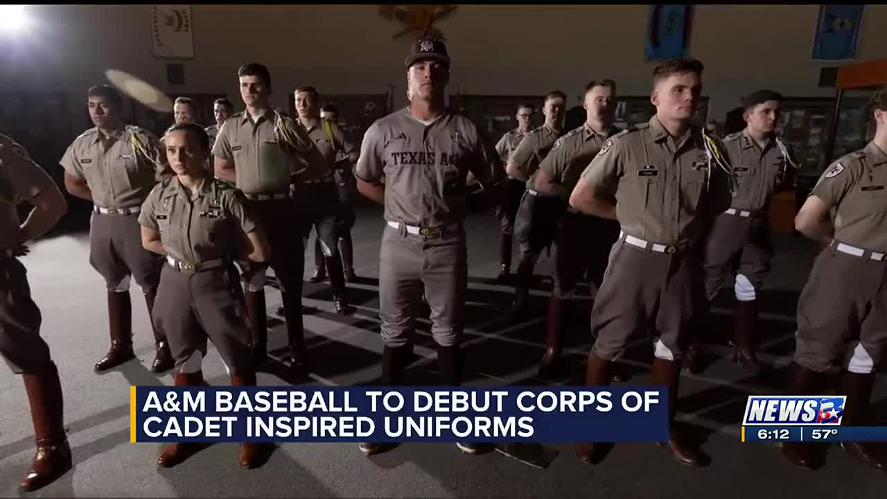 Texas A&M Corps of Cadet Youth Baseball Jersey