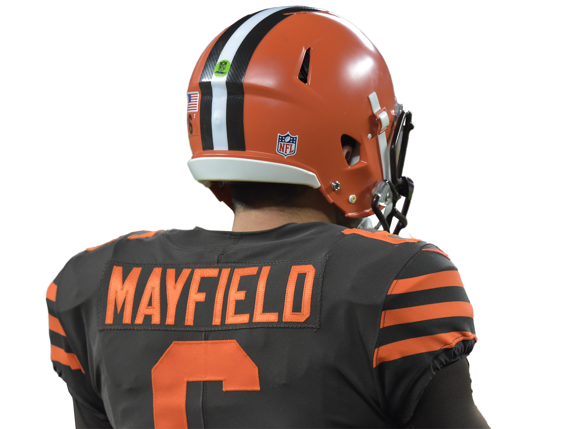 Ad agency replaces Browns quarterback jersey with Baker Mayfield's No. 6