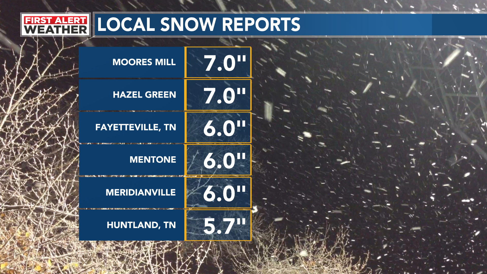 Alabama snow January 2022: Pictures, videos of winter weather 