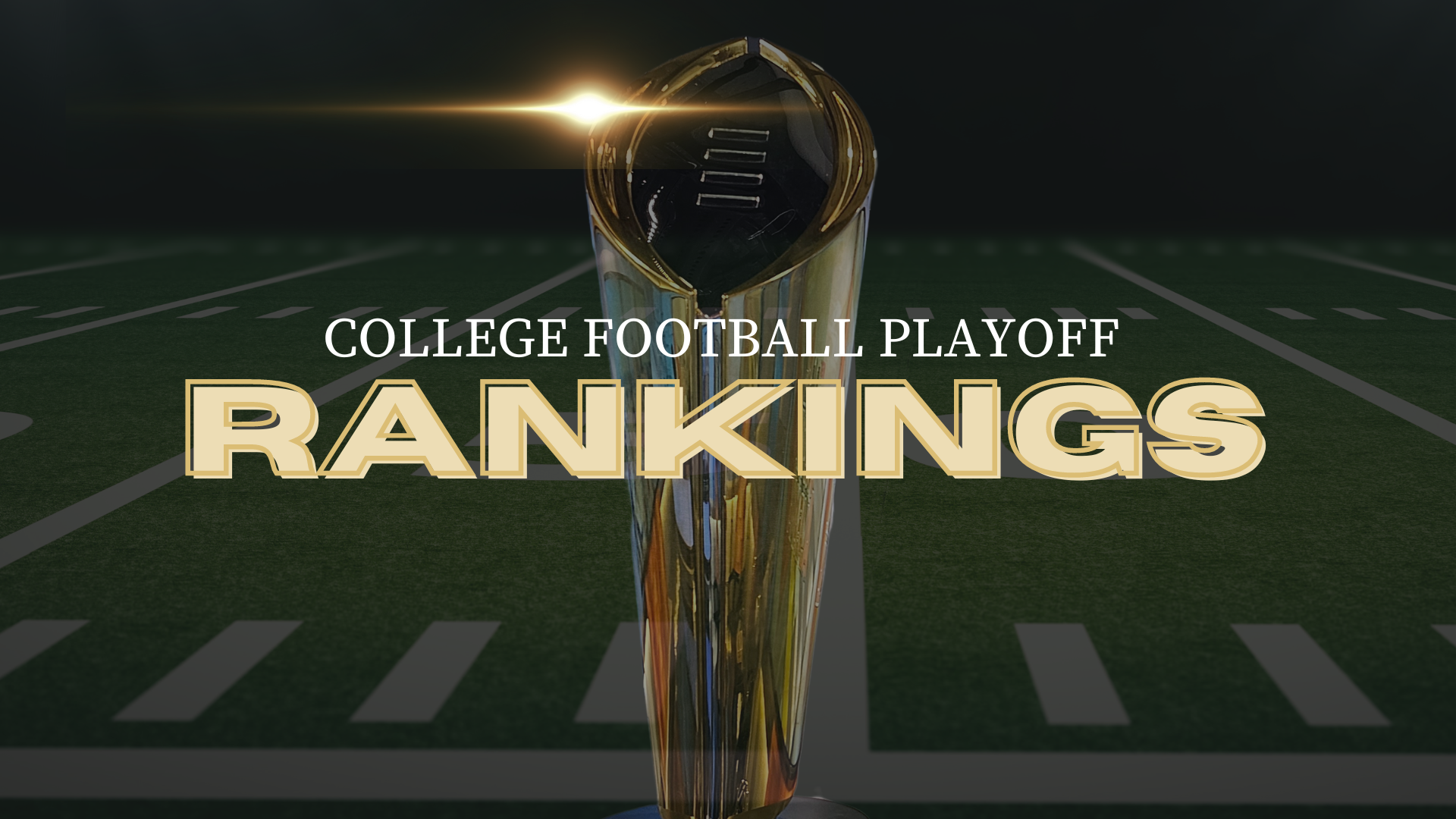 Vols No. 17 In First College Football Playoff Rankings