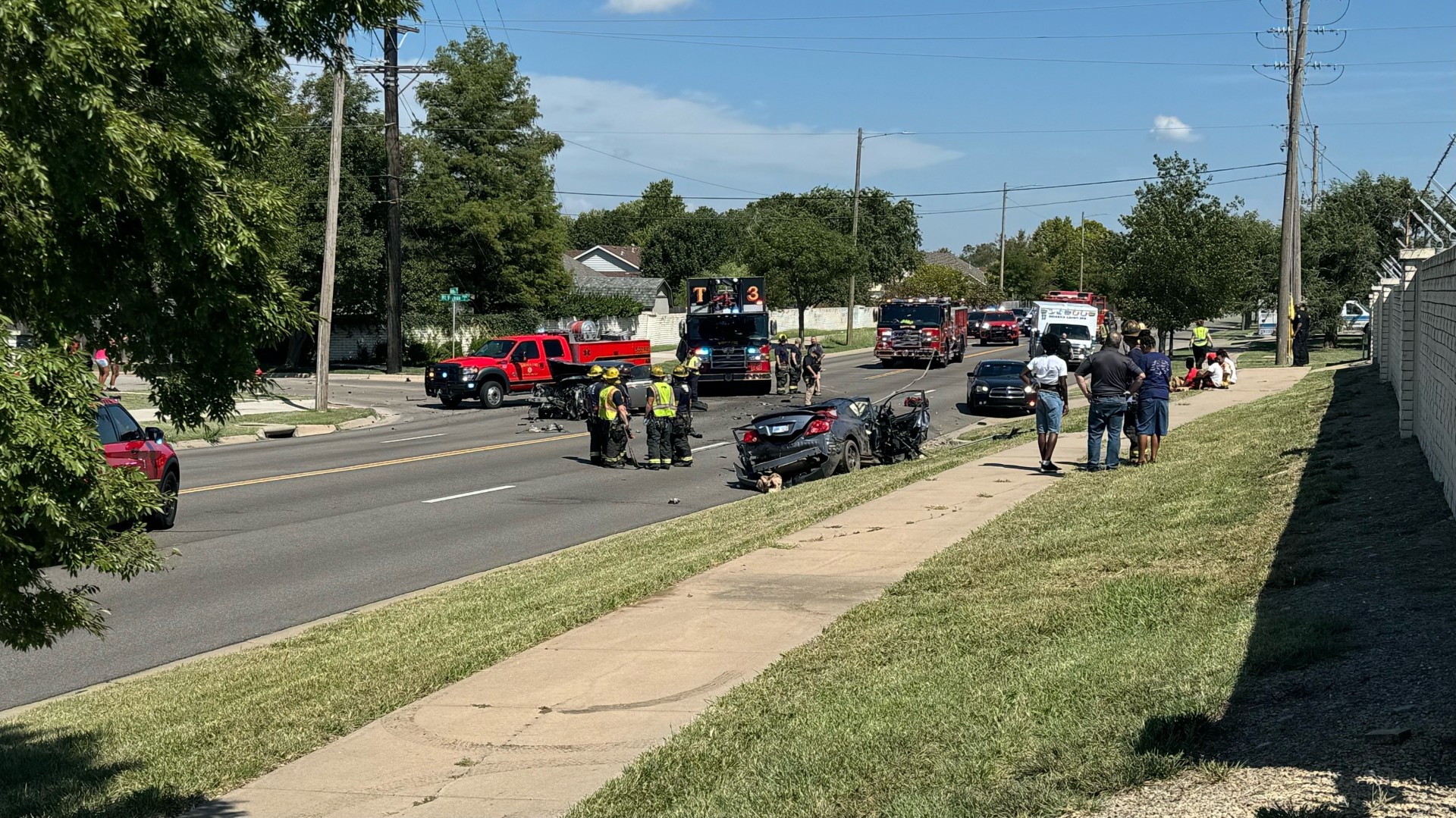 Teen taken to hospital following crash in east Wichita