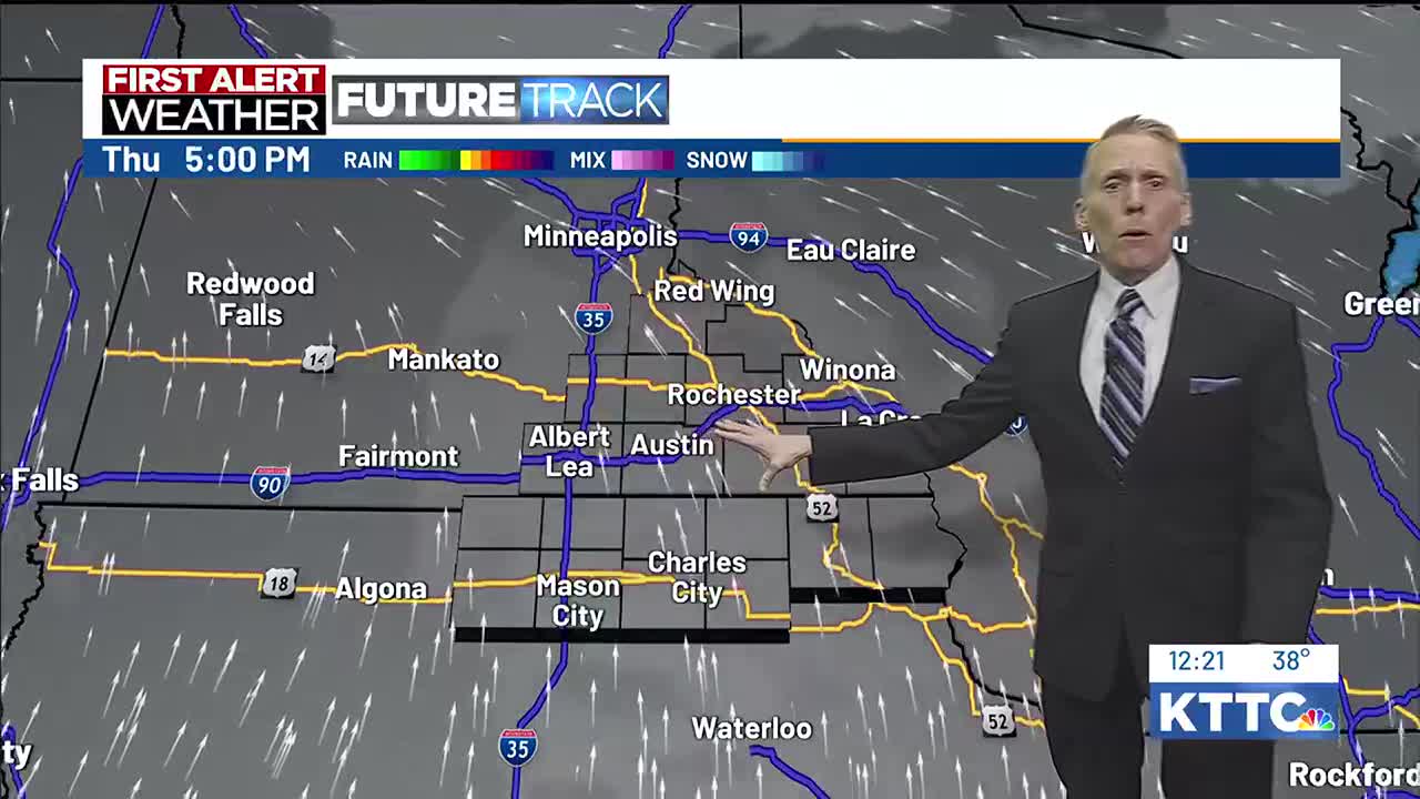 Tuesday Early Afternoon Update: Pesky clouds, flurries, sprinkles