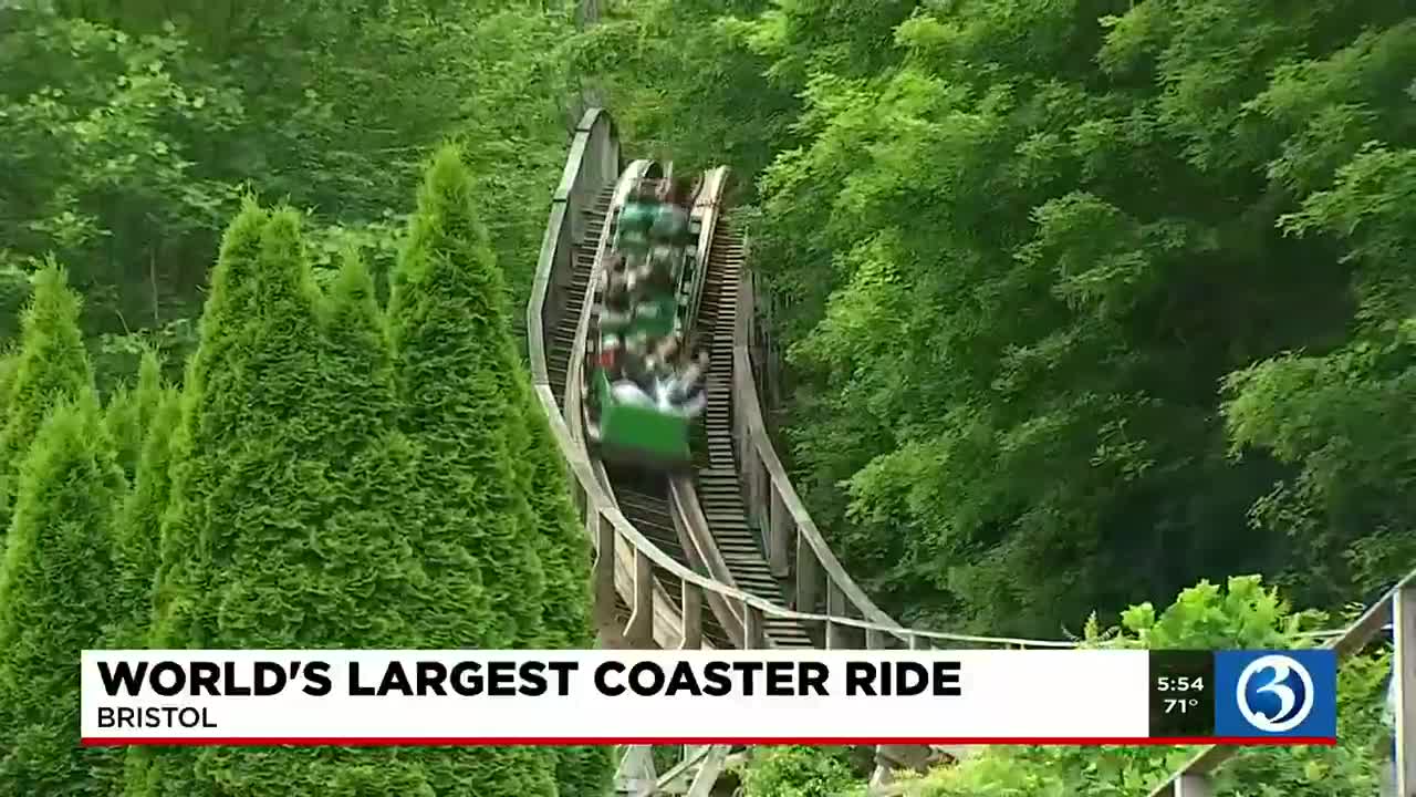 VIDEO Lake Compounce takes part in the world s largest roller coaster ride