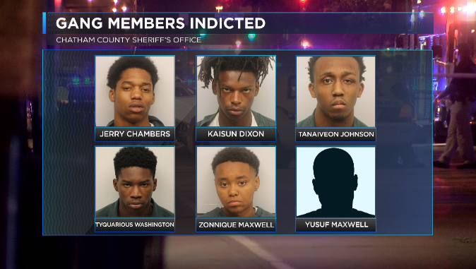 Six Savannah gang members indicted in five killings