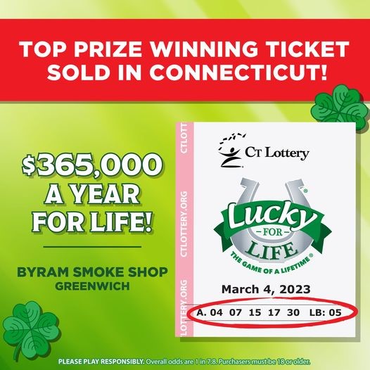 CT Lottery celebrates the state's first Lucky for Life ...