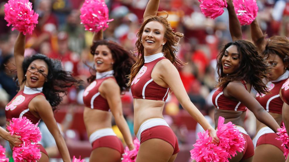 PIMPING US OUT': Washington Redskins cheerleaders say they posed