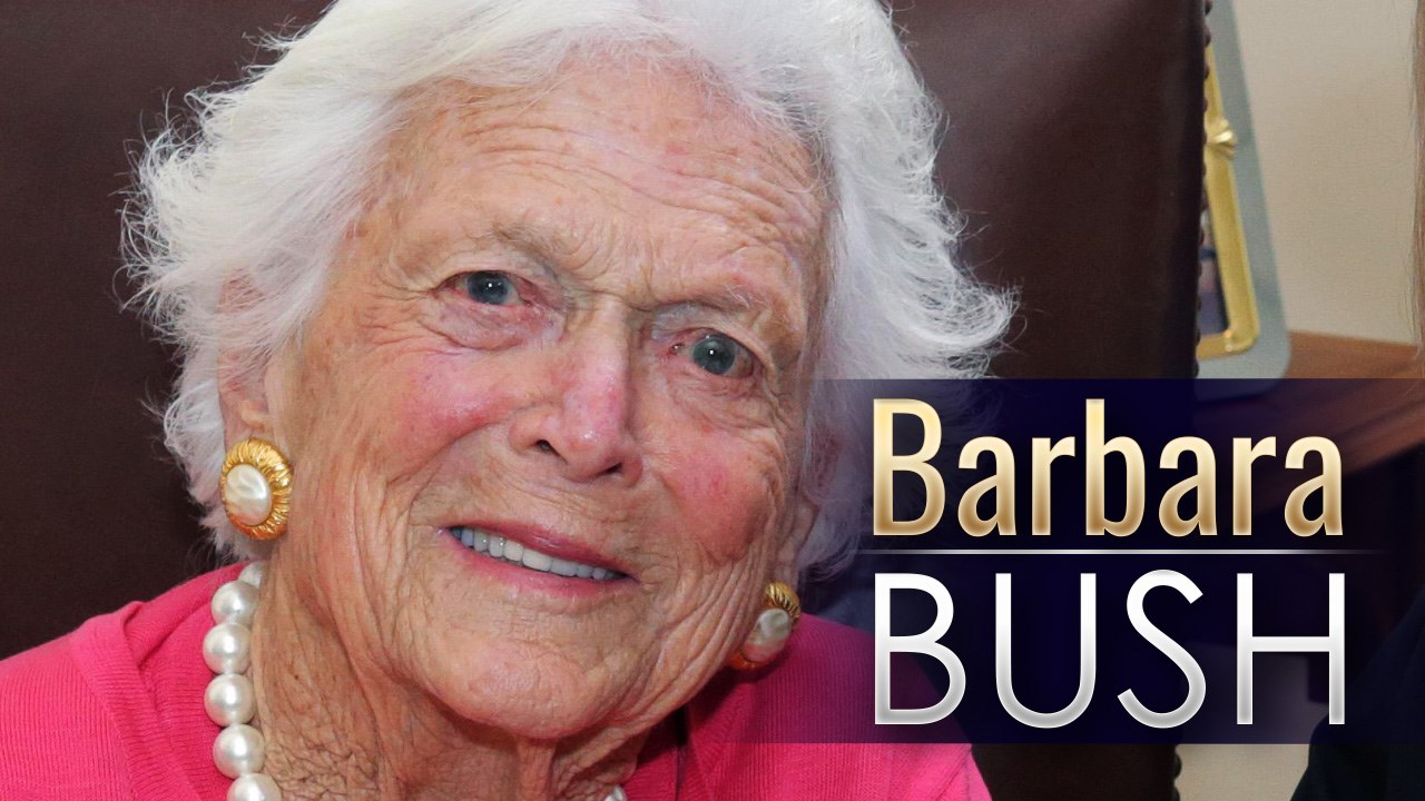 Barbara Bush, former first lady to President George H.W. Bush, dies at 92 -  ABC7 New York