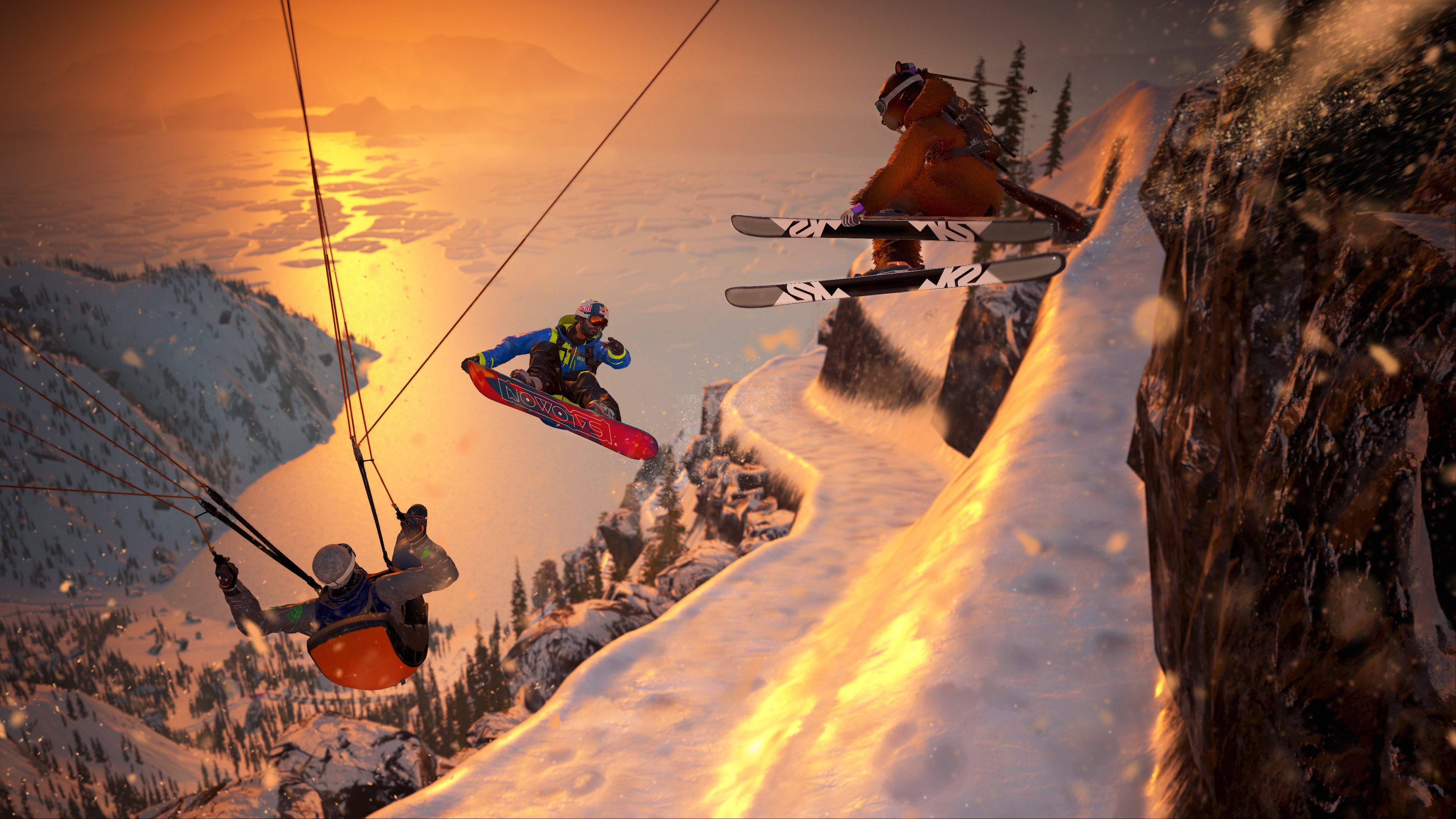 Play video game Steep first at The Telegraph Ski and Snowboard Show