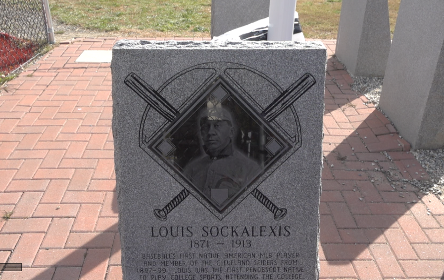 Purnell-Wrigley Field unveils Louis Sockalexis monument