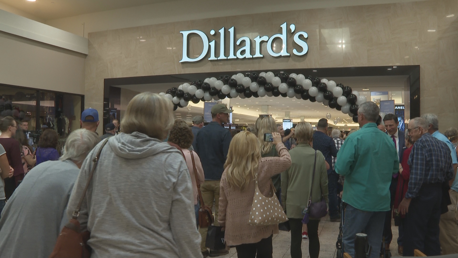 Dillard's, finally opened its doors to the public