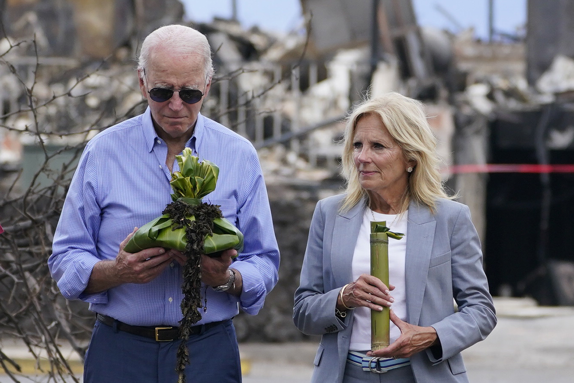 PHOTOS: President Biden, first lady visit Maui to tour disaster