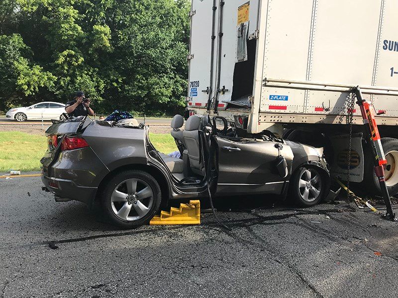 Girl, 7, and woman airlifted to hospital after two-car crash on A90 - Daily  Record