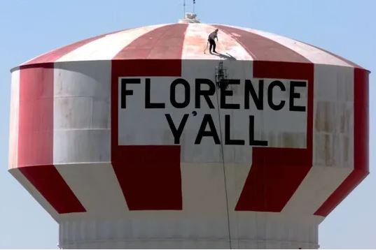 Does new team name mean the end of the Florence Y'all water tower?