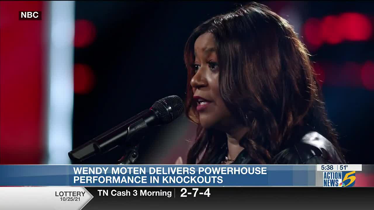 wendy moten takes on knockout round on the the voice