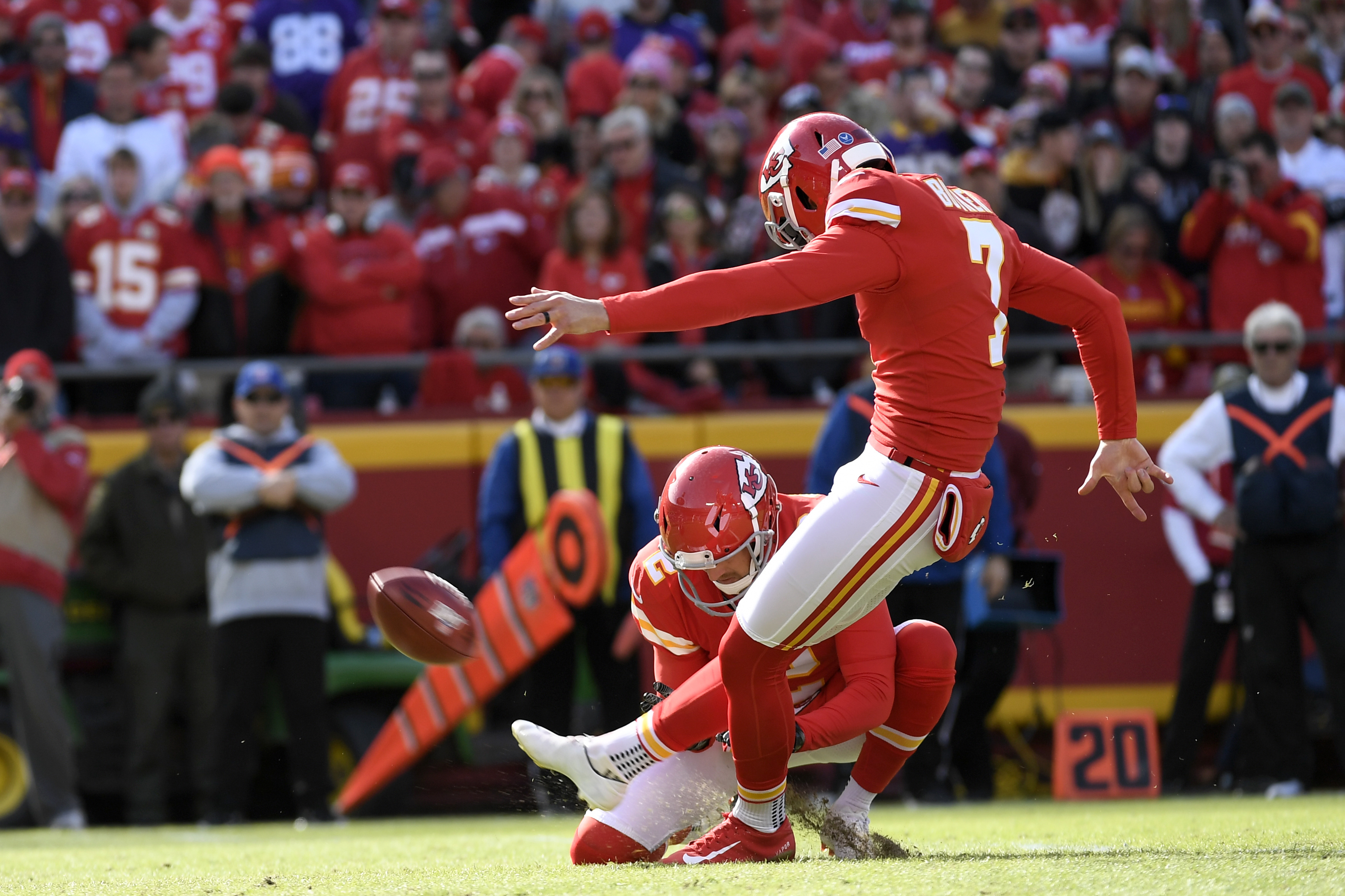 Harrison Butker kicks Chiefs to Super Bowl after Bengals personal foul