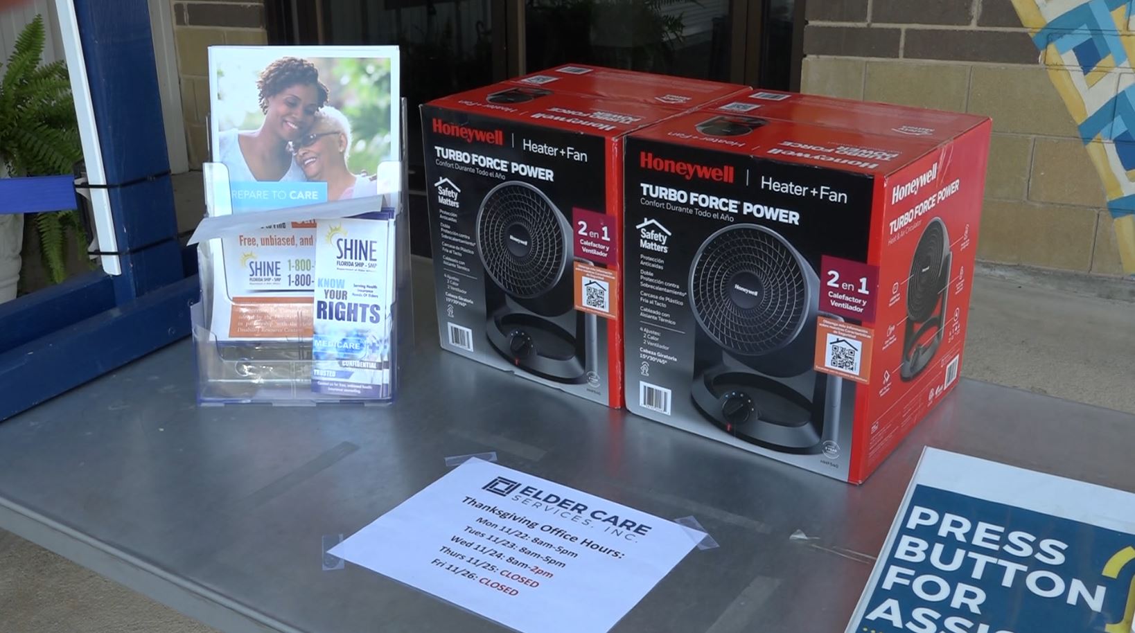 Elder Care Services requesting space heaters for seniors in need