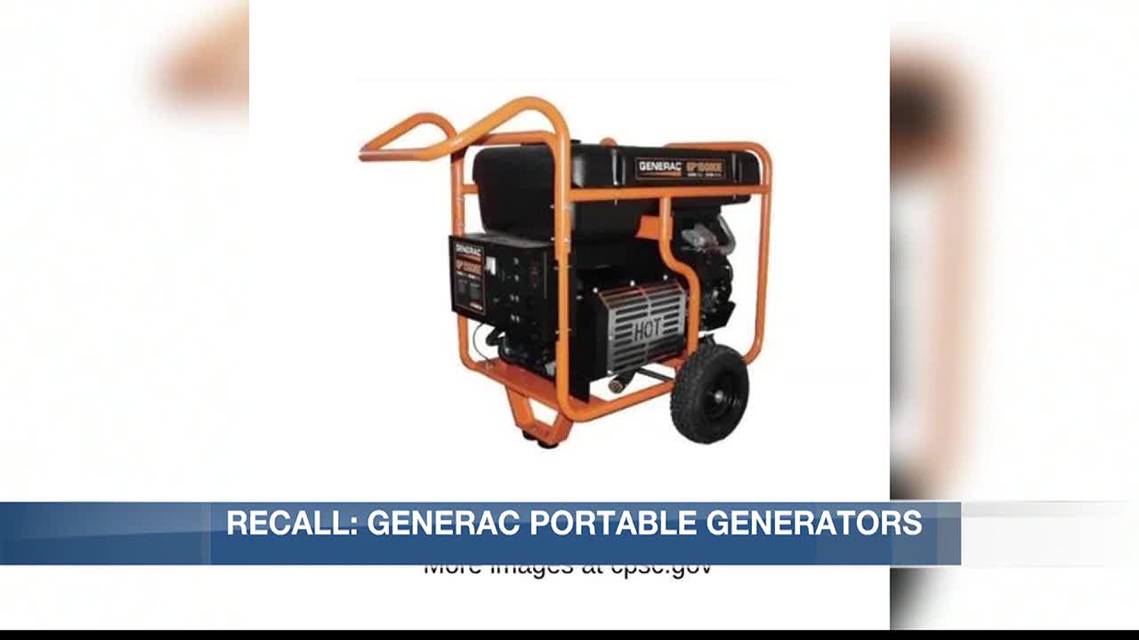 Another Generac generator recall. Fires, burns possible