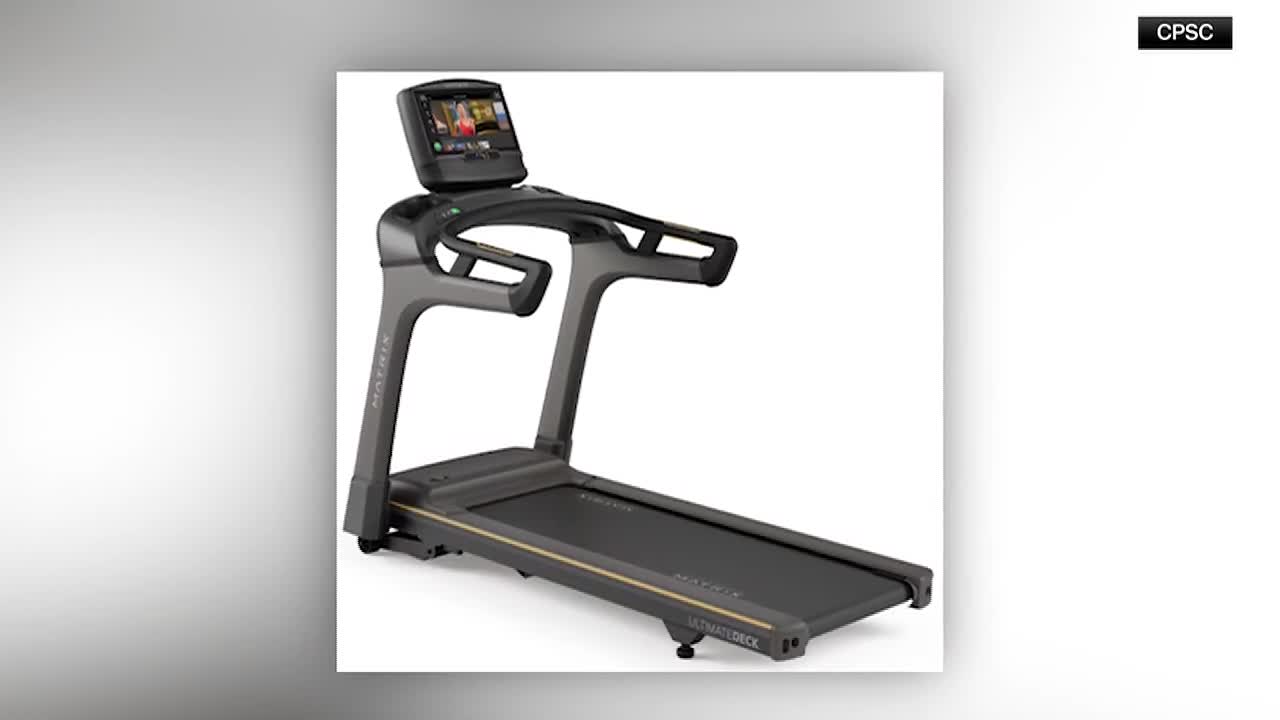 Johnson Health tech recalls treadmills for fire risk