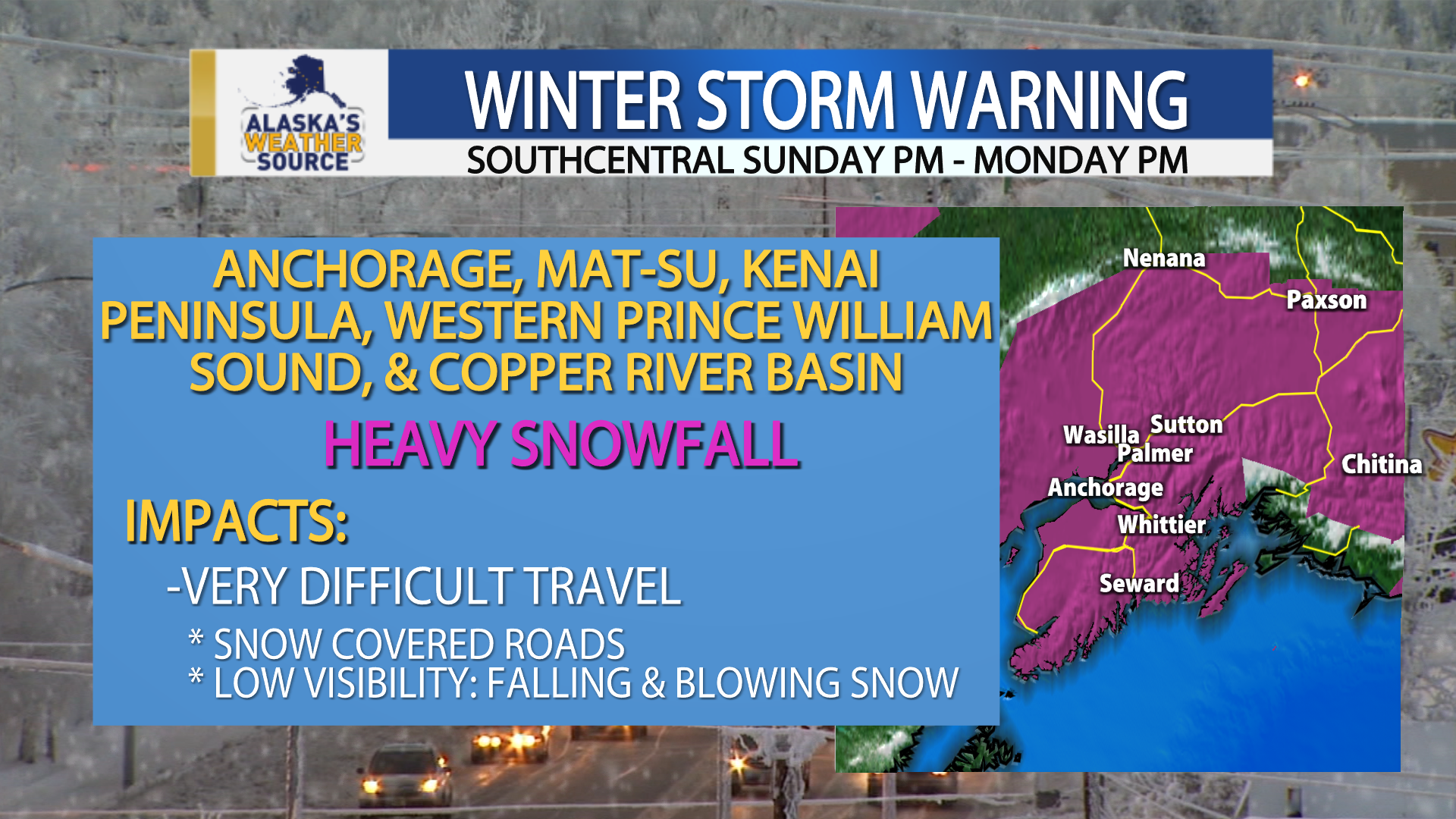 Alaska issues nation's first Blizzard Warning of season as winter gets jump  start