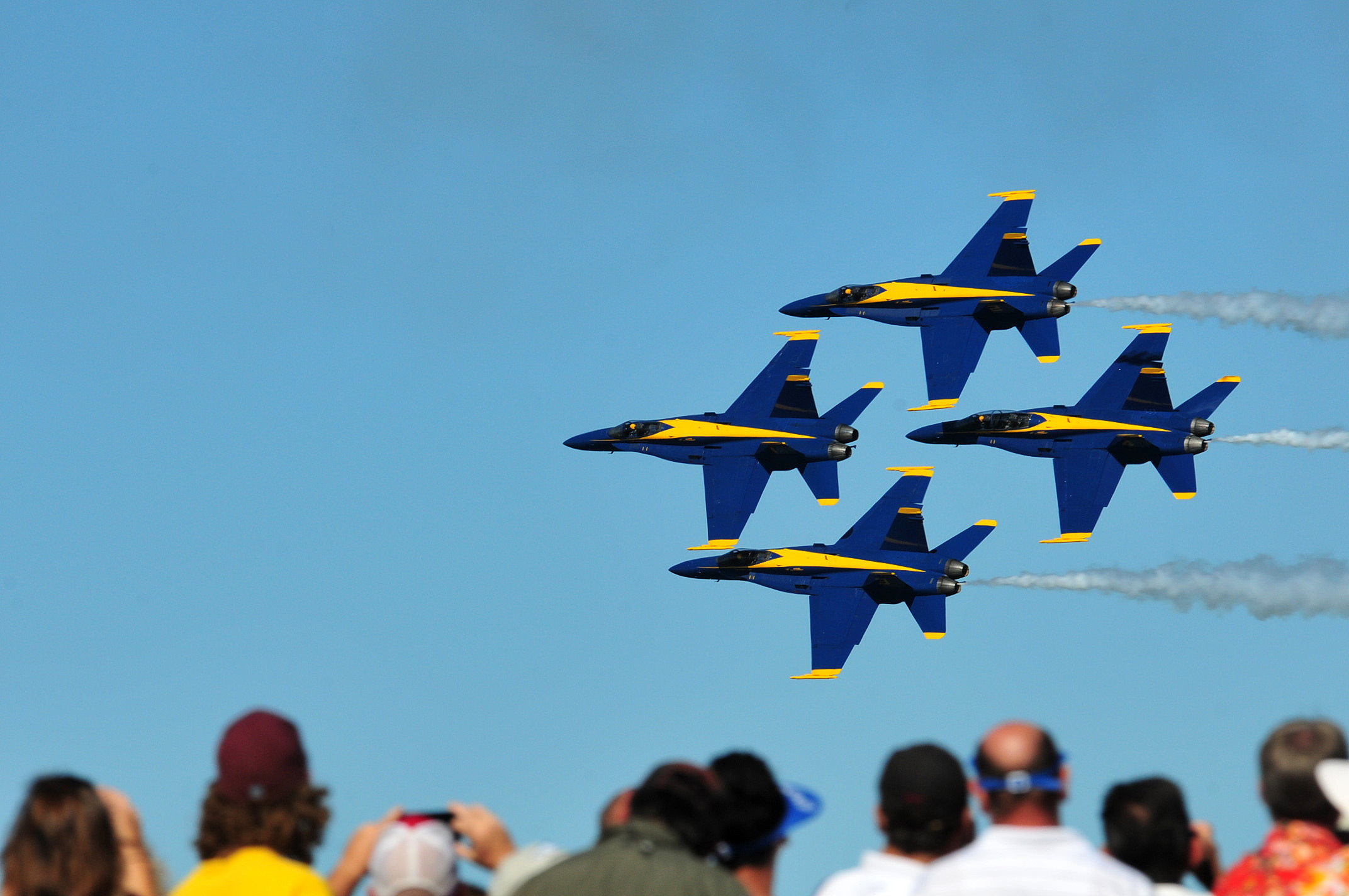 BLUE ANGELS Hat/Cap - Airshow Navy Yellow Blue Military