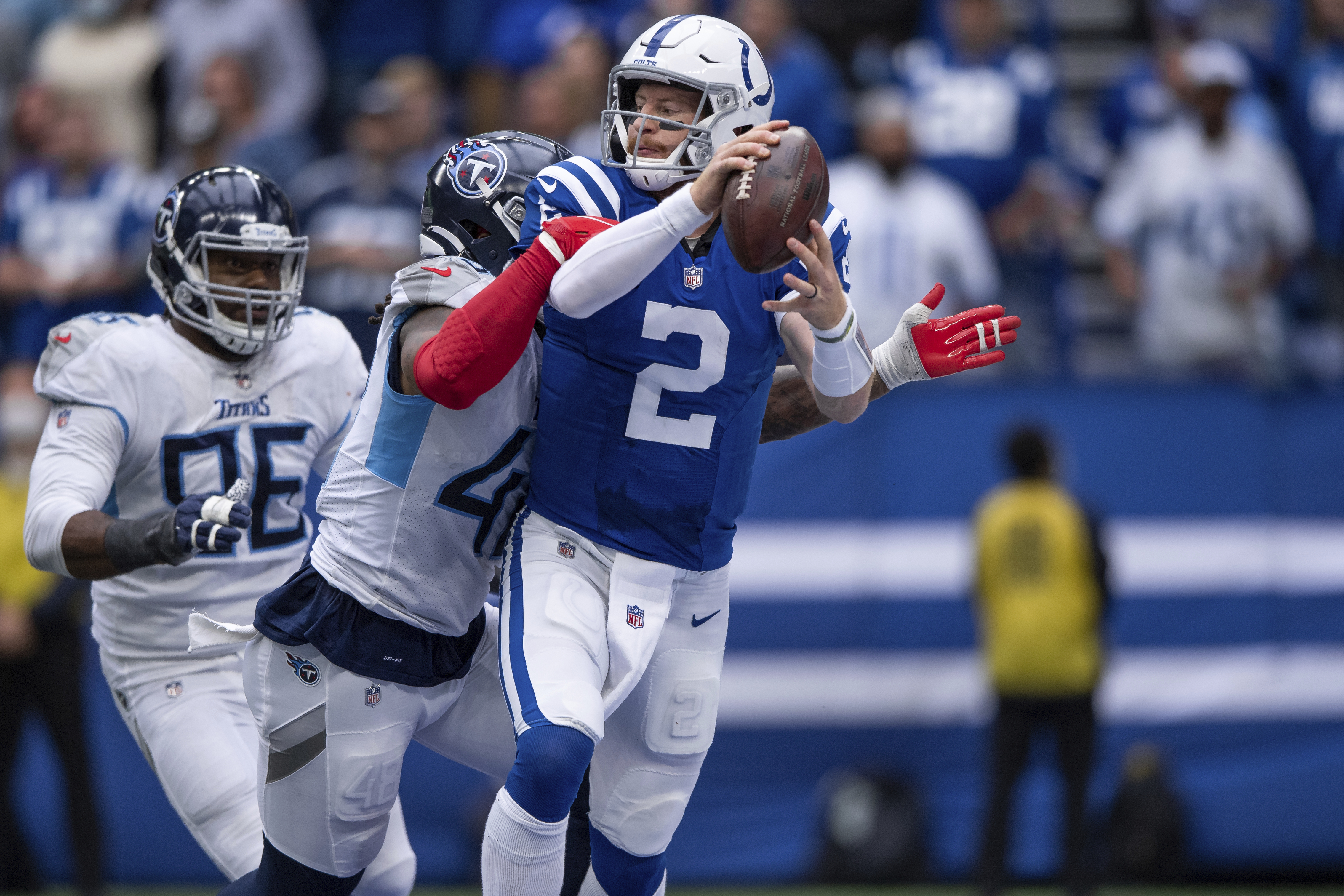 Wentz & Colts fall in OT to Titans 34-31