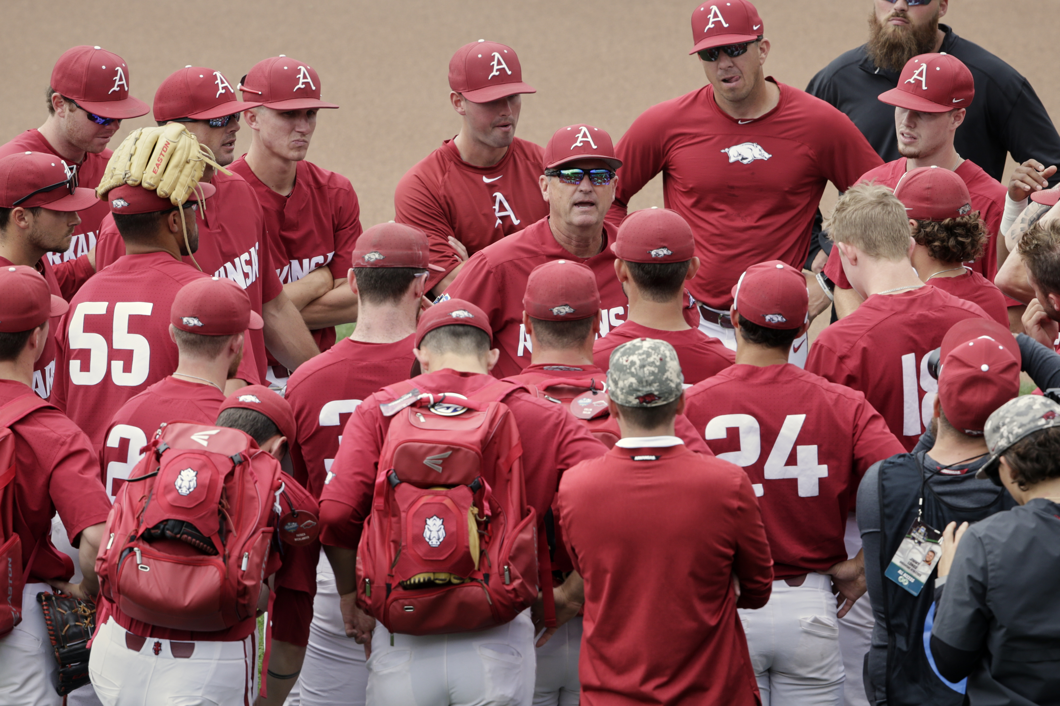 Arkansas Coach Dave Van Horn: Heston Kjerstad 'Right There' With