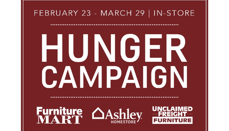Furniture Mart Launches Hunger Campaign, Furniture Mart Fargo Nd