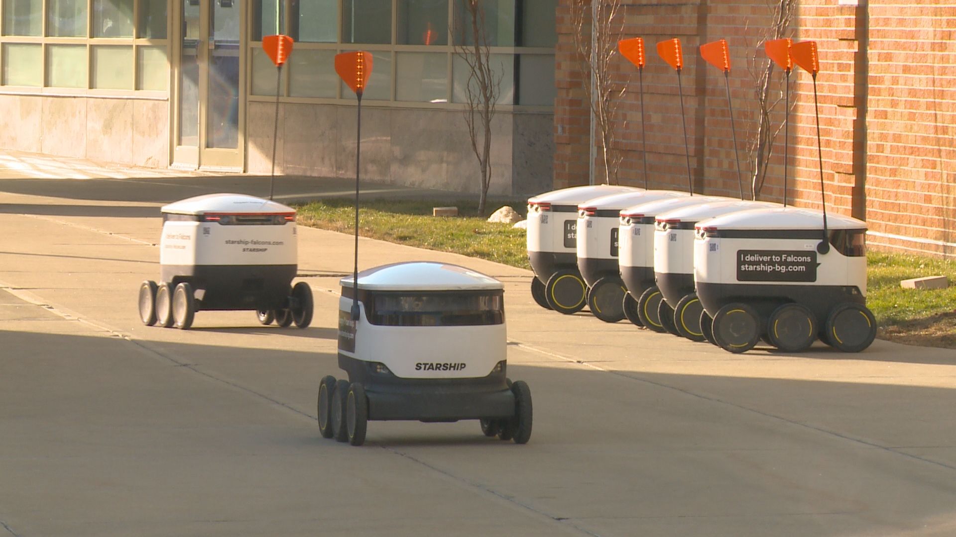 bowling green food delivery robots