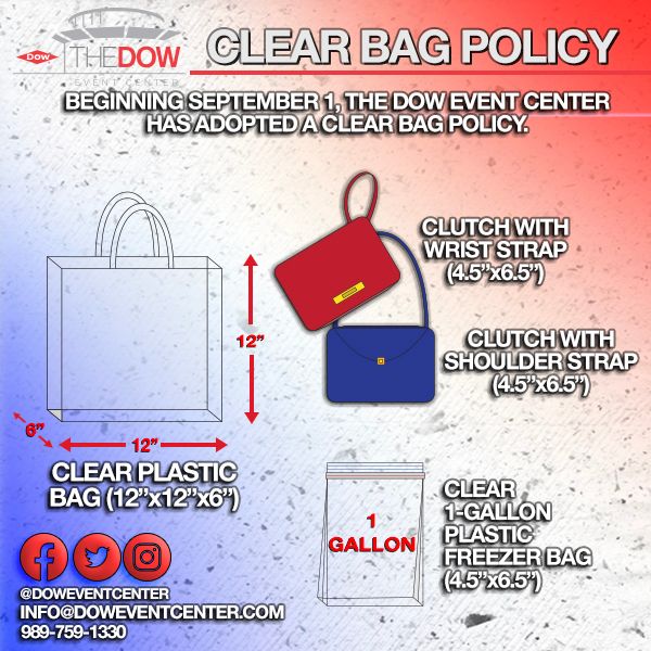 Athletics Website / District's Clear Bag Policy