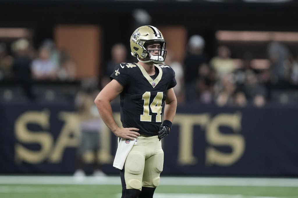 Saints reserve rookie QB Jake Haener suspended 6 games, National Sports