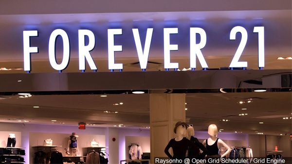 Here's a map of the Forever 21 stores set to close